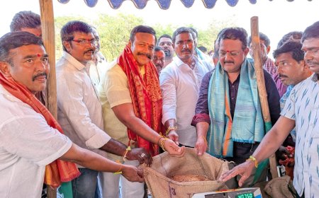 లాంఛనంగా ఐకేపీ కేంద్రాలు ప్రారంభం