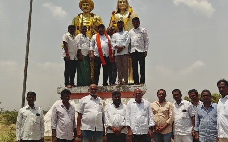 మహాత్మ జ్యోతిరావు పూలే జయంతిని నిర్వహించిన ఎల్లేని సుధాకర్ రావు