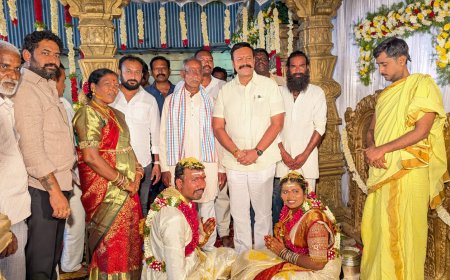 అంబటి వివాహ మహోత్సవానికి హాజరైన