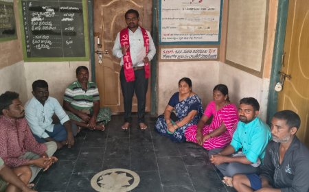 కార్మికుల సమస్యలు పరిష్కరించాలి . CITU డిమాండ్ .