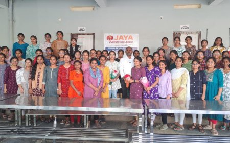 ఇంటర్ ఫలితాలలో జయ విజయకేతనం