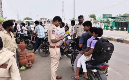 మైనర్లు వాహనాలు నడుపుతే కఠిన చర్యలు