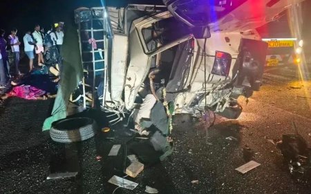 కర్నూలు జిల్లాలో ఘోర ప్రమాదం.. 8 మంది మృతి