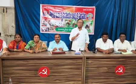 ఉపాధి కూలీలు ఎదుర్కొంటున్న సమస్యలు పరిష్కరించాలని డిమాండ్