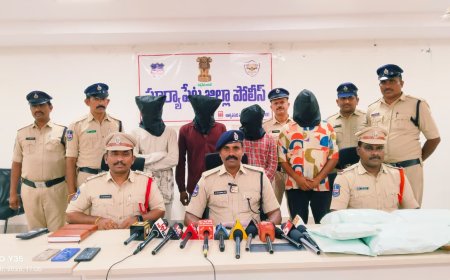 గంజాయి సరఫరా చేస్తున్న నలుగురు వ్యక్తులను అరెస్టు చేసిన ఆత్మకూరు పోలీస్. 