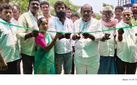 బిఆర్ఎస్ ఆధ్వర్యంలో చలివేంద్రాన్ని ప్రారంభించిన మండల అధ్యక్షుడు కొమ్మిడి ప్రభాకర్ రెడ్డి  