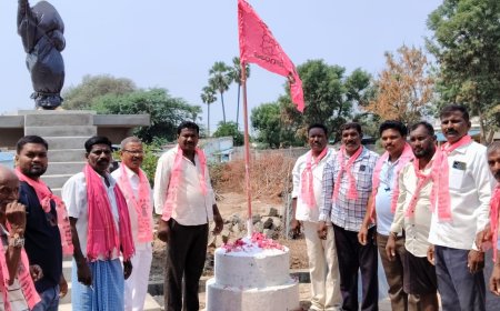 బిఆర్ఎస్ పార్టీ ఆవిర్భావ దినోత్సవ వేడుకలు