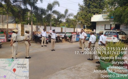 ట్రాఫిక్ విధులపై సిబ్బందికి శిక్షణ..