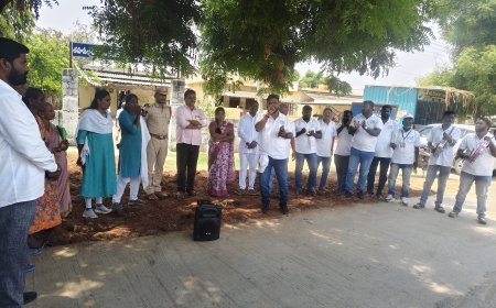 కళాకారులచే ఆటపాటల ద్వారా డ్రగ్స్ అవగాహన సదస్సు