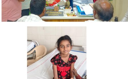 అన్న అంటే నేనున్నాను అని చిన్నారి సమస్య పై స్పందించి వారం రోజుల్లోనే హార్ట్ సర్జరీ చేయించిన జారే 