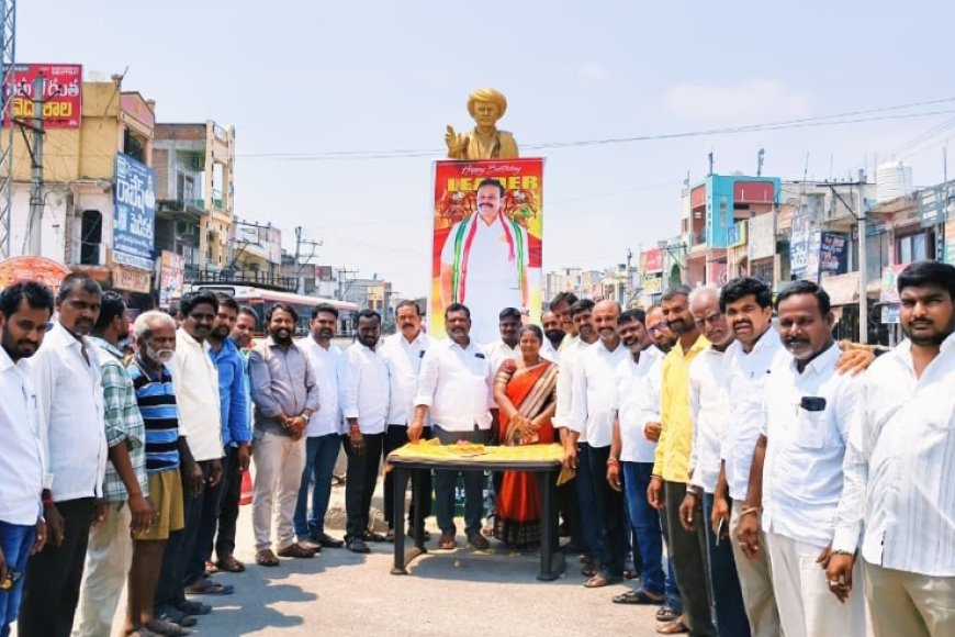 ఘనంగా సర్వోత్తమ్ రెడ్డి జన్మదిన వేడుకలు