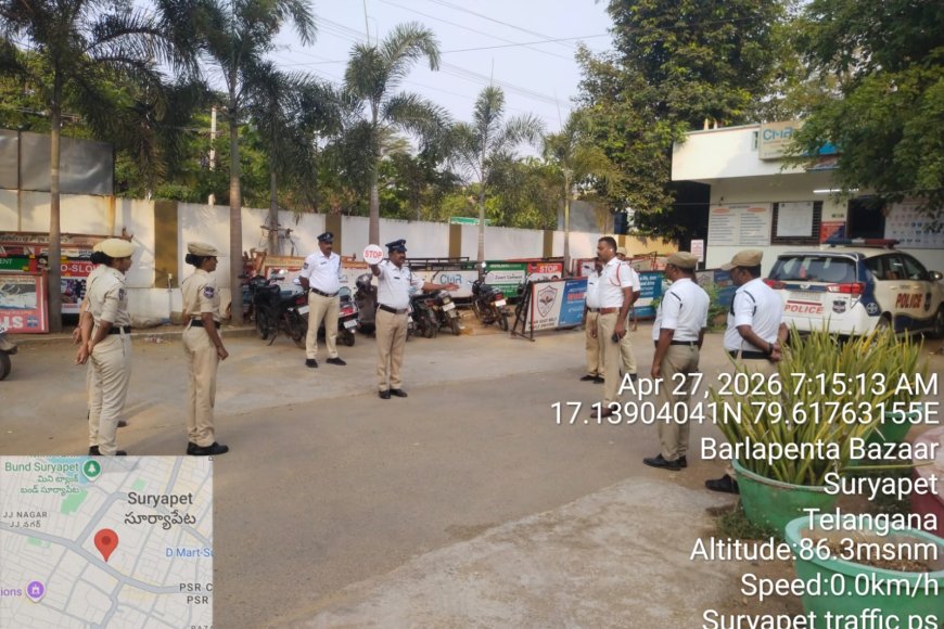 ట్రాఫిక్ విధులపై సిబ్బందికి శిక్షణ..