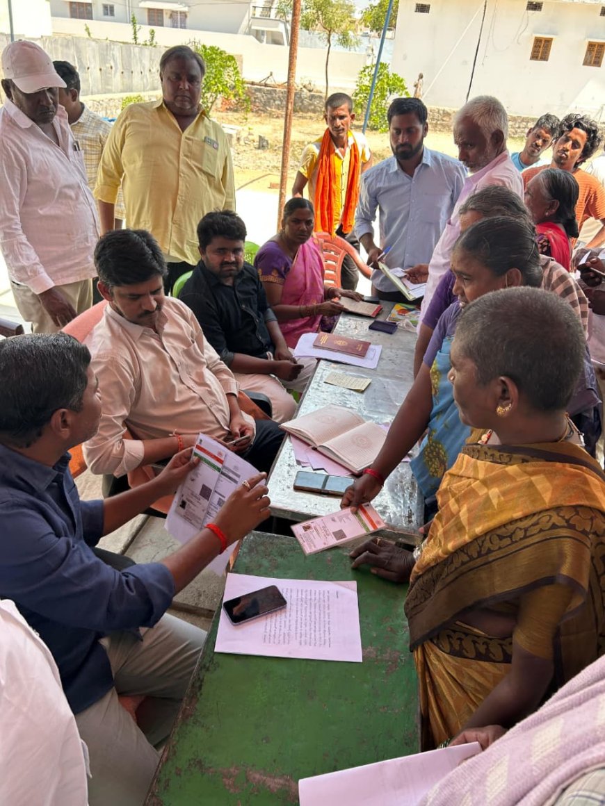 ప్రజా సమస్యల పరిష్కారమే ధ్యేయం - ఐజలో ముమ్మరంగా సాగుతున్న వార్డు సభలు