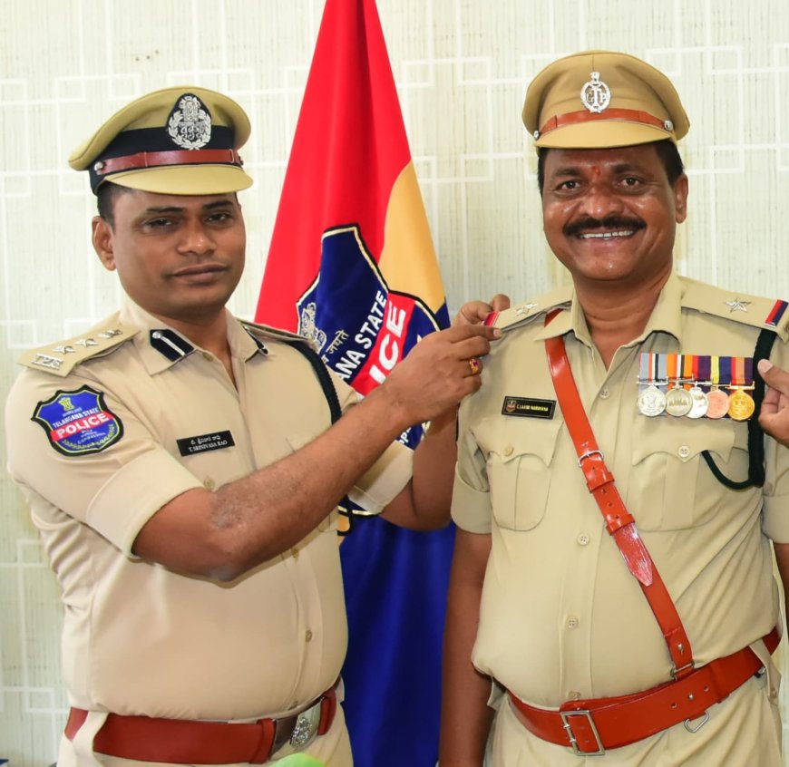 చుక్క లక్ష్మీనారాయణకు ఏ ఎస్ఐ గా పదోన్నతి