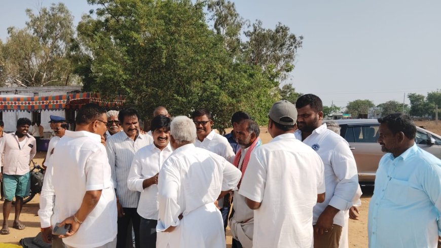 శాంతినగర్‌లో మొక్కజొన్న కొనుగోలు కేంద్రం ప్రారంభం