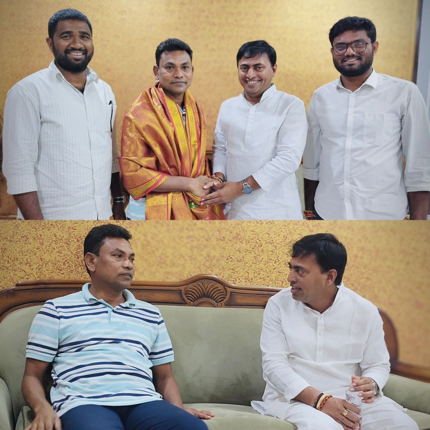 మాజీ శాసనసభ్యులు రేగాను అభినందించిన బి ఆర్ ఎస్ రాష్ట్ర నేత రాకేష్ రెడ్డి