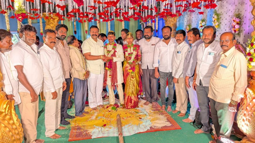 వివాహ మహోత్సవానికి హాజరైన