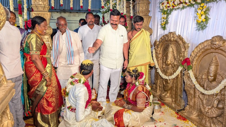 అంబటి వివాహ మహోత్సవానికి హాజరైన