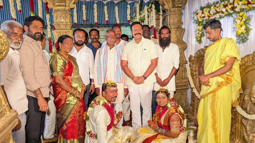 అంబటి వివాహ మహోత్సవానికి హాజరైన