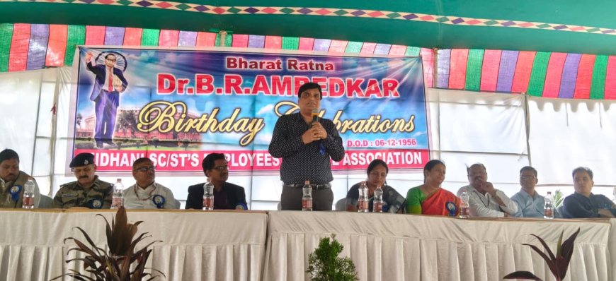మిధానిలో ఘనంగా భారతరత్న అవార్డు గ్రహిత డాక్టర్ బాబాసాహెబ్ అంబేద్కర్  జయంతి వేడుకలు