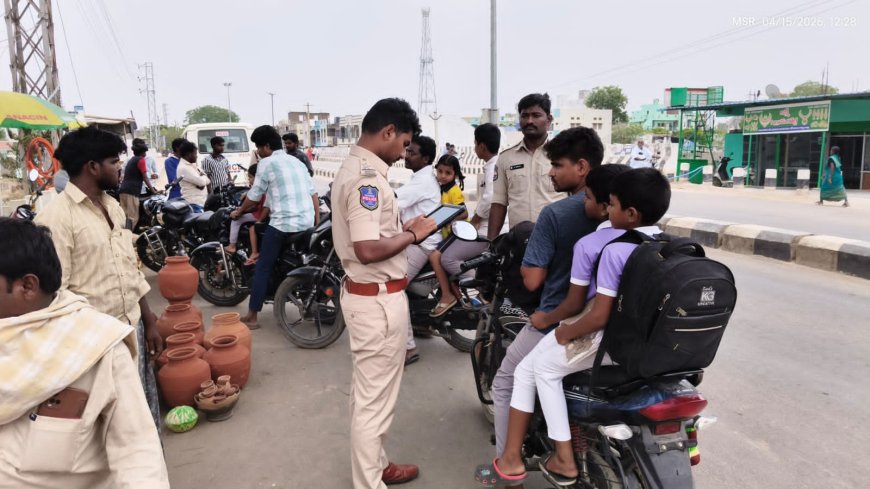 మైనర్లు వాహనాలు నడుపుతే కఠిన చర్యలు