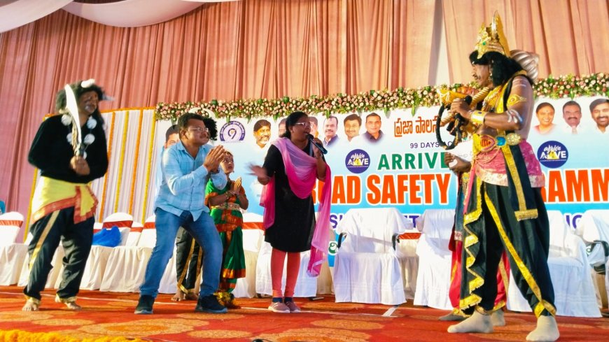 రోడ్డు ప్రమాద రహిత జిల్లాగా తీర్చిదిద్దాలి – జైళ్ల శాఖ డీజి సౌమ్య మిశ్రా 