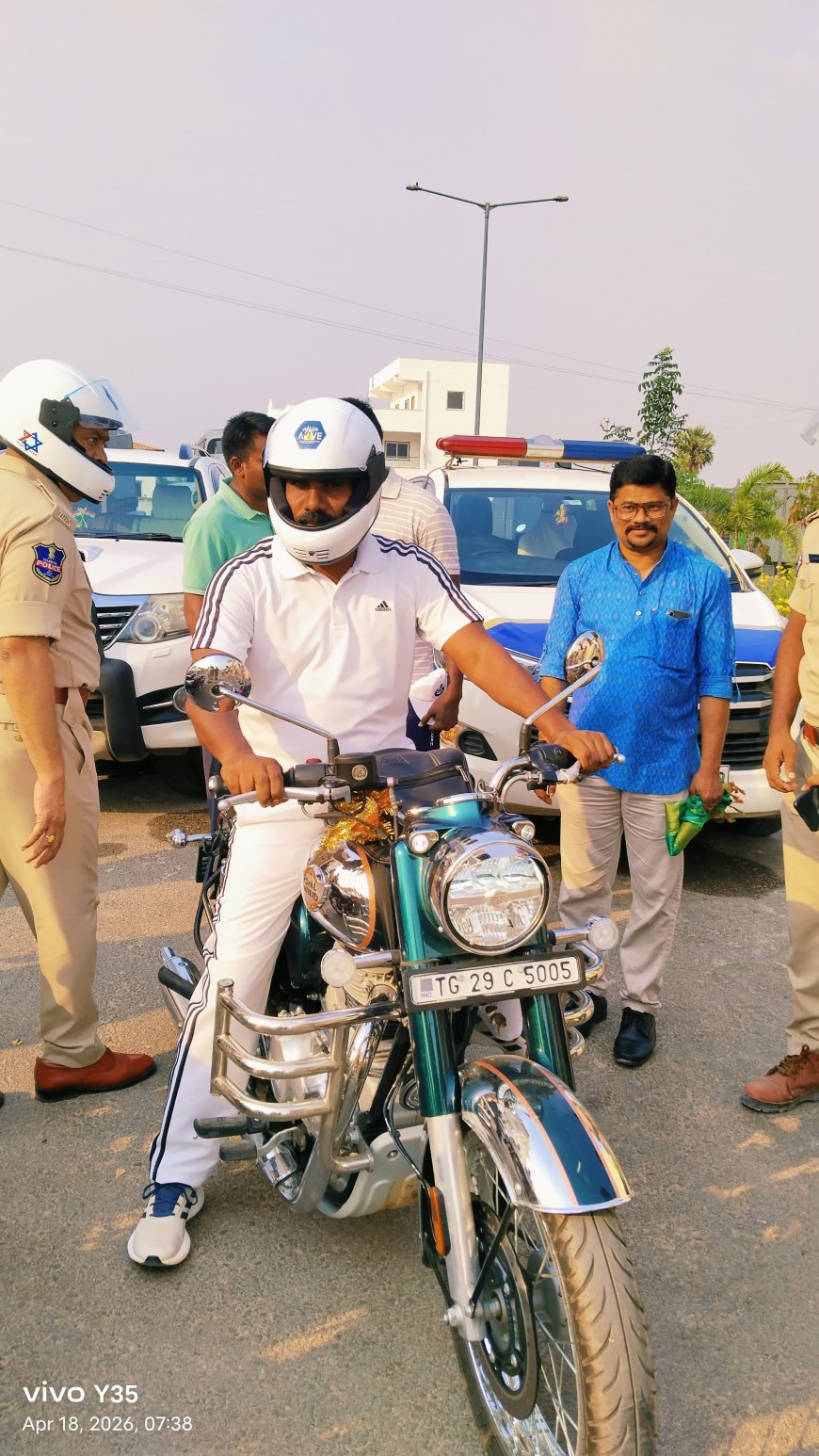 రోడ్డు భద్రతపై కదం తొక్కిన సూర్యాపేట జిల్లా పోలీస్