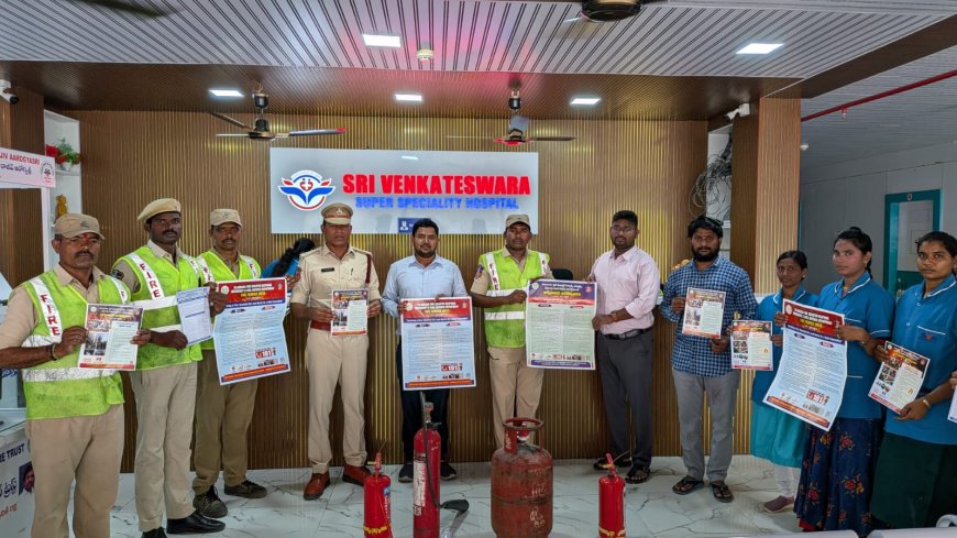 పోరస్  ప్లాంట్ లో ఘనంగా అగ్ని మాపక వారోత్సవాలు