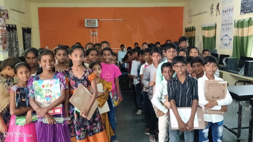 ప్రశాంతంగా ముగిసిన మోడల్ స్కూల్ ప్రవేశ పరీక్ష