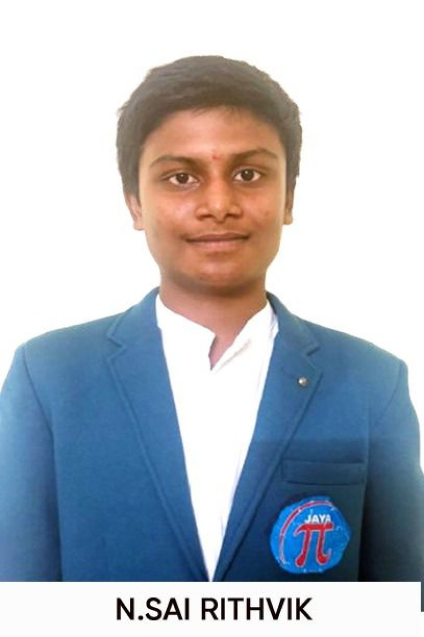 జేఈఈ మెయిన్స్ లో జయ జూనియర్ కళాశాల విద్యార్థుల ప్రభంజనం