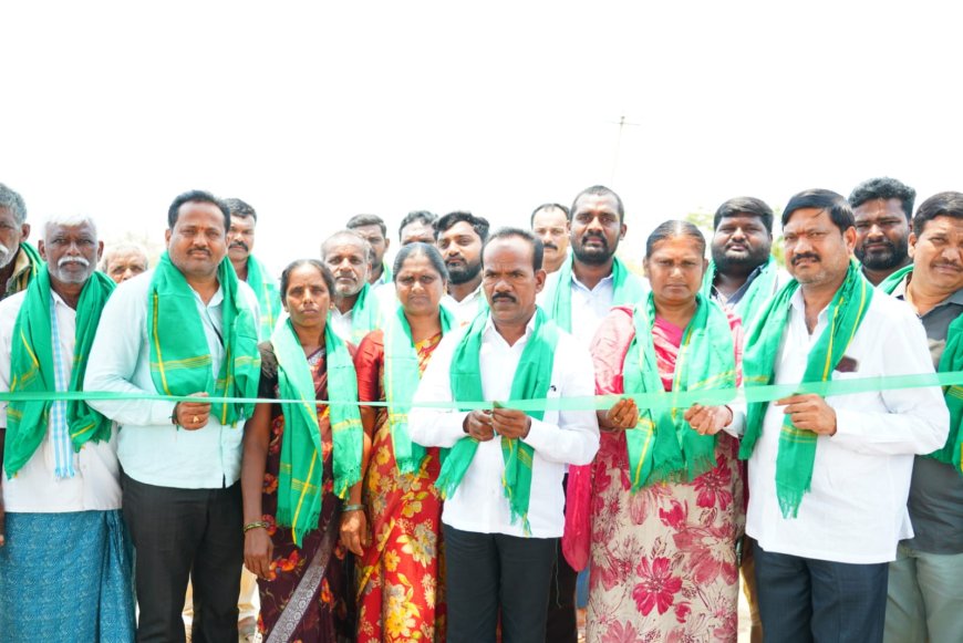 గుండెపూరిలో ఐకెపి  కేంద్రం ప్రారంభం