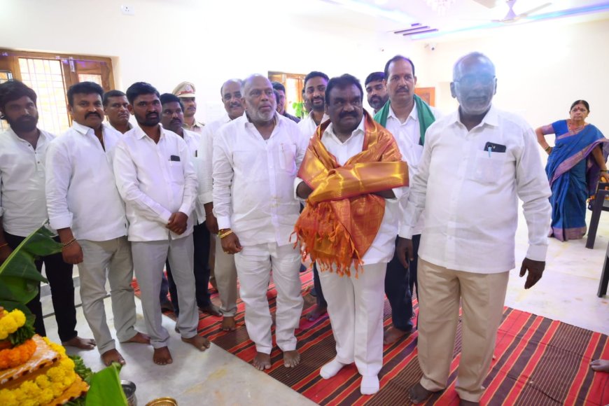 ఇందిరమ్మ ఇండ్లు పేదలకు పెద్ద అండ..ఎమ్మెల్యే మందుల సామేల్