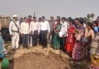 ఉపాధి పనులను పరిశీలించిన జిల్లా కలెక్టర్ తేజస్ నంద్ లాల్ పవర్