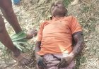వరి కొయ్య మంటల్లో చిక్కుకొని రైతు మృతి