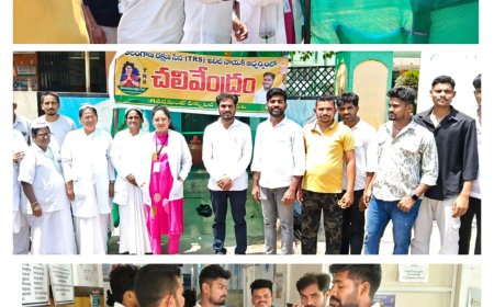 ఎండల తాకిడికి చెక్  నర్సంపేటలో చలివేంద్రం ప్రారంభం 