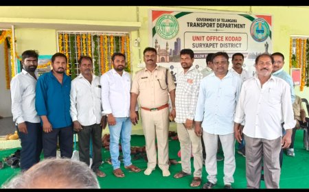 ప్రభుత్వ భూమిలో యూనిట్ కార్యాలయం మార్పు – ఎంవీఐ జిలాని షేక్ వెల్లడి