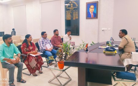 నూతన డిప్యూటీ తహాశీల్దార్ లకు పోలీసు అంశాలపై వారం రోజుల శిక్షణ.