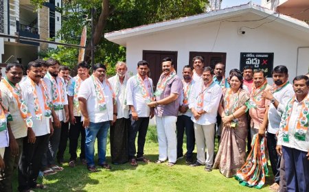 కాంగ్రెస్ అభివృద్ధికి ఆకర్షితులై పార్టీలో చేరికలు
