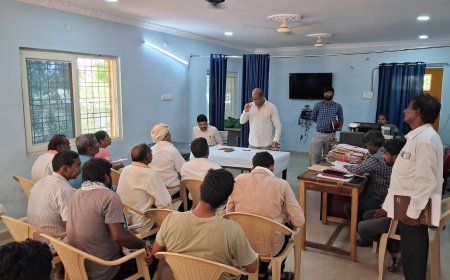 రైతులతో సమీక్ష సమావేశం