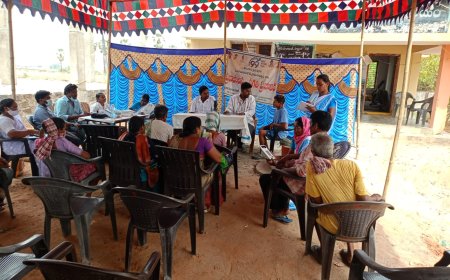 గుమ్మడిదొడ్డి పంచాయతీలో హెల్త్ క్యాంప్