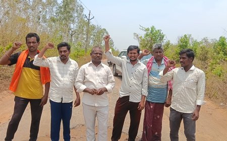 చెరుకూరు-ధర్మవరం రోడ్డు నిర్మాణం చేపట్టాలి