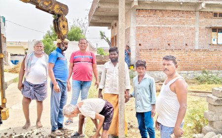 ఎన్నో రోజుల విద్యుత్ సమస్యను పరిష్కరించిన గ్రామ సర్పంచ్