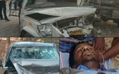 ఘోర రోడ్డు ప్రమాదం ....యువకుడు మృతి