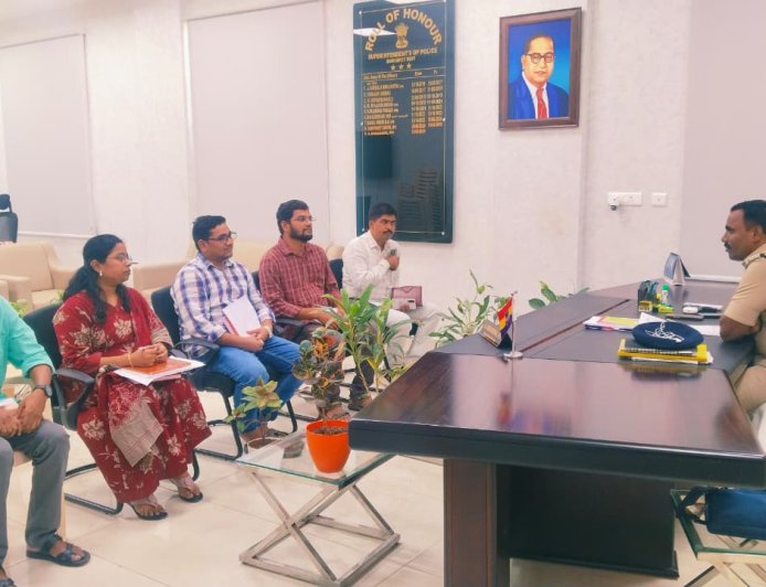 నూతన డిప్యూటీ తహాశీల్దార్ లకు పోలీసు అంశాలపై వారం రోజుల శిక్షణ.