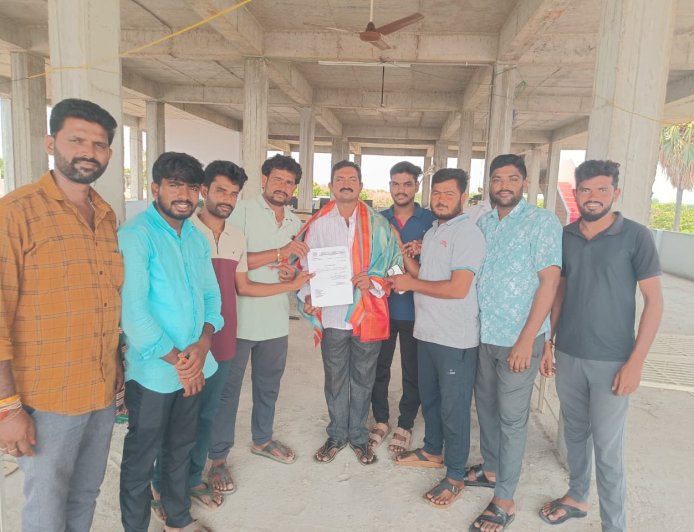 అడ్డగూడూరు మండల బిసి యూత్ అధ్యక్షుడిగా మార్త వెంకన్న యాదవ్ 