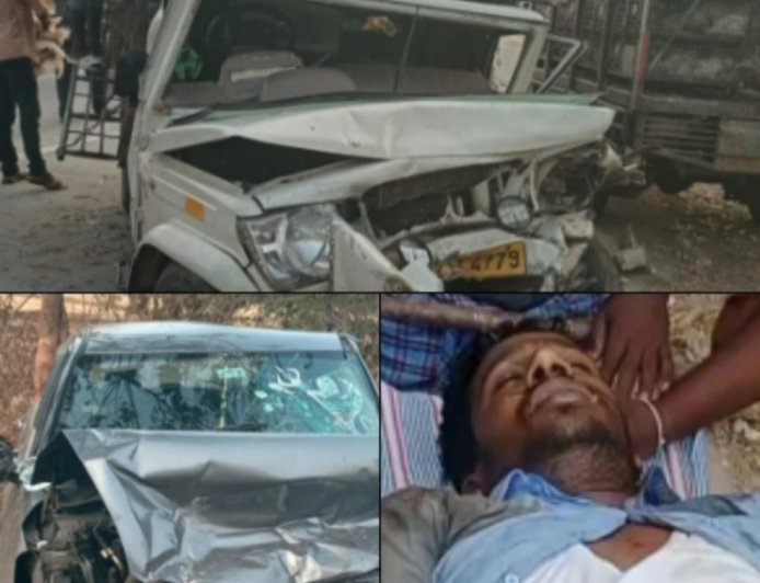 ఘోర రోడ్డు ప్రమాదం ....యువకుడు మృతి
