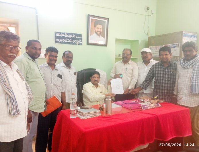 అంబేద్కర్ విగ్రహం ఏర్పాటుకై స్థలం కేటాయించాలి