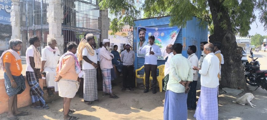 రైతుల ముంగిట్లో శాస్త్రవేత్తలు