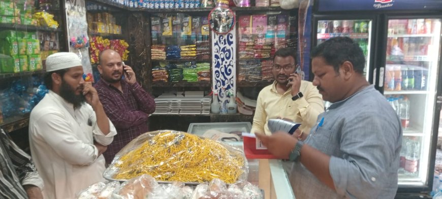 డైమండ్ బేకరి లో నాసిరకం వస్తువుల విక్రయం
