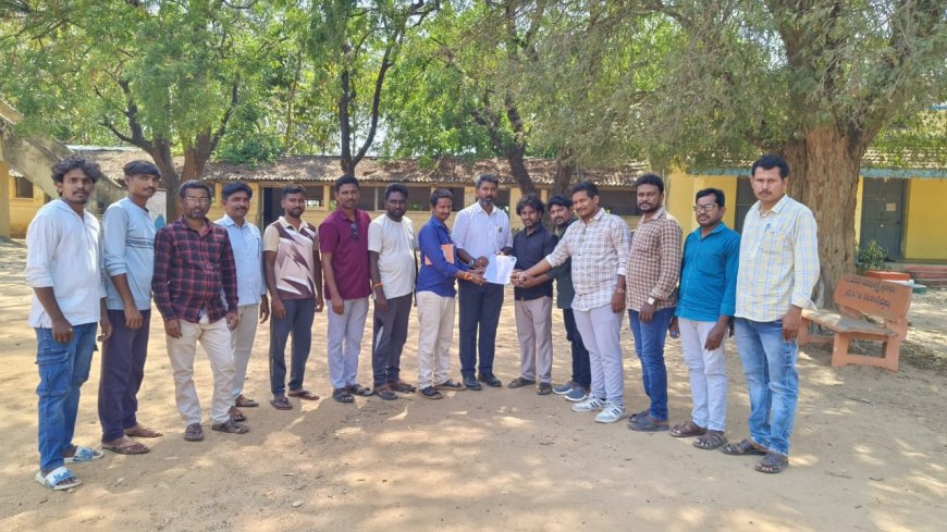 సమాచార హక్కు రక్షణ చట్టం నడిగూడెం మండల నూతన మండల కమిటీ ఎన్నిక
